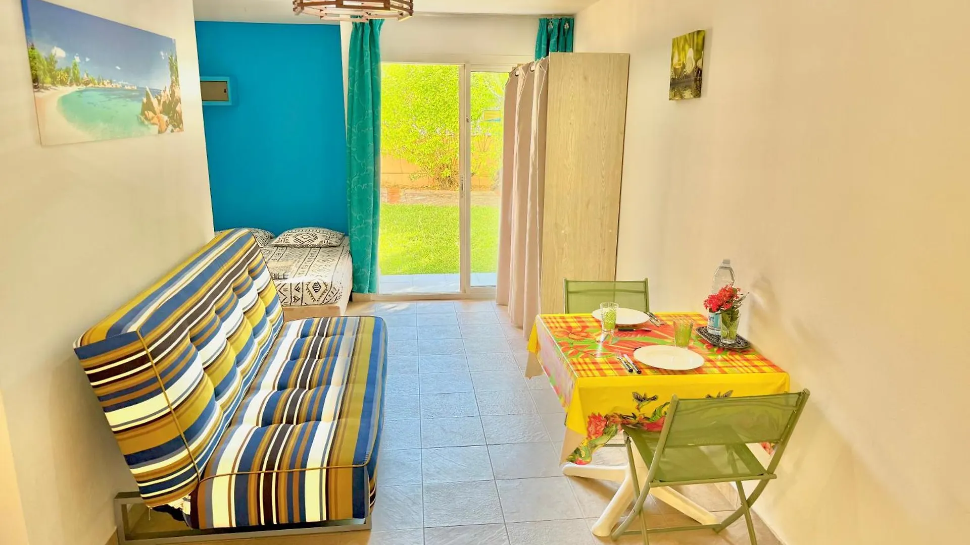 Appartement Studio Oasis - Piscine Et Proche Des Plages Sainte-Anne